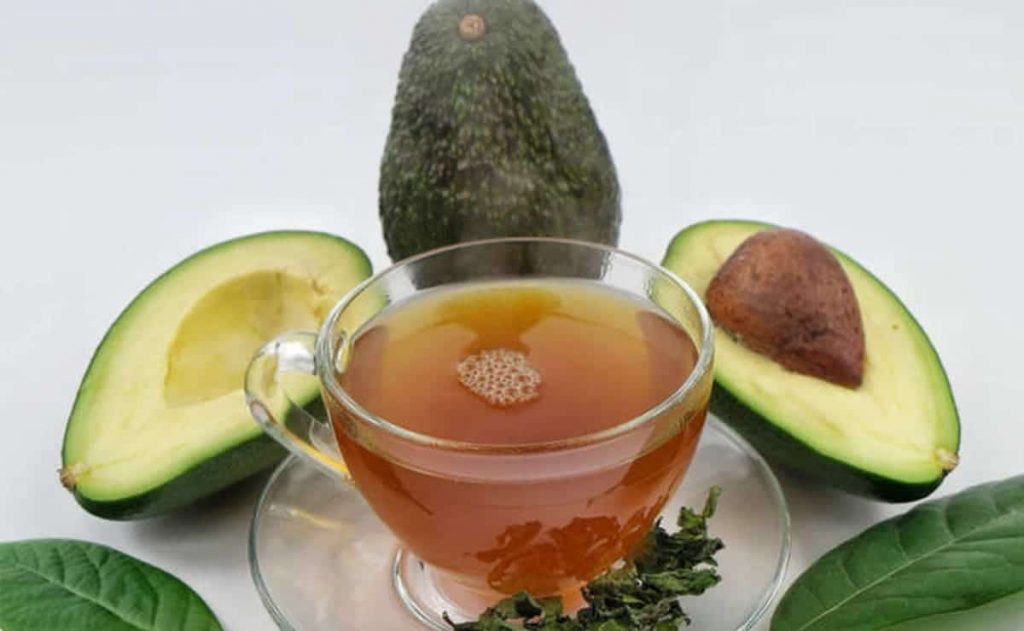 El té de hueso de aguacate