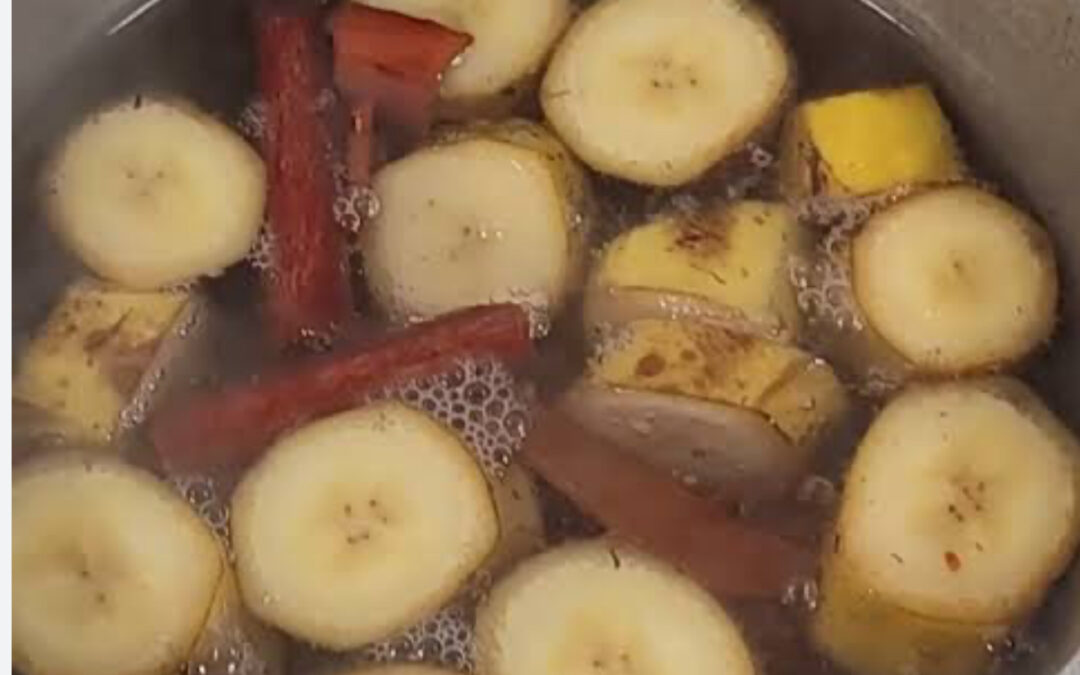 Té de Plátano Maduro y Canela: