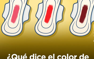 Que dice el color de tu monstraacion sobre tu salud