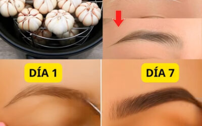 CÓMO HACER CRECER TUS CEJAS Y PESTAÑAS EN 7 DÍAS CON AJO Y ACEITE NATURAL