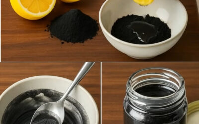 Simplemente mezcla LIMÓN con CARBÓN