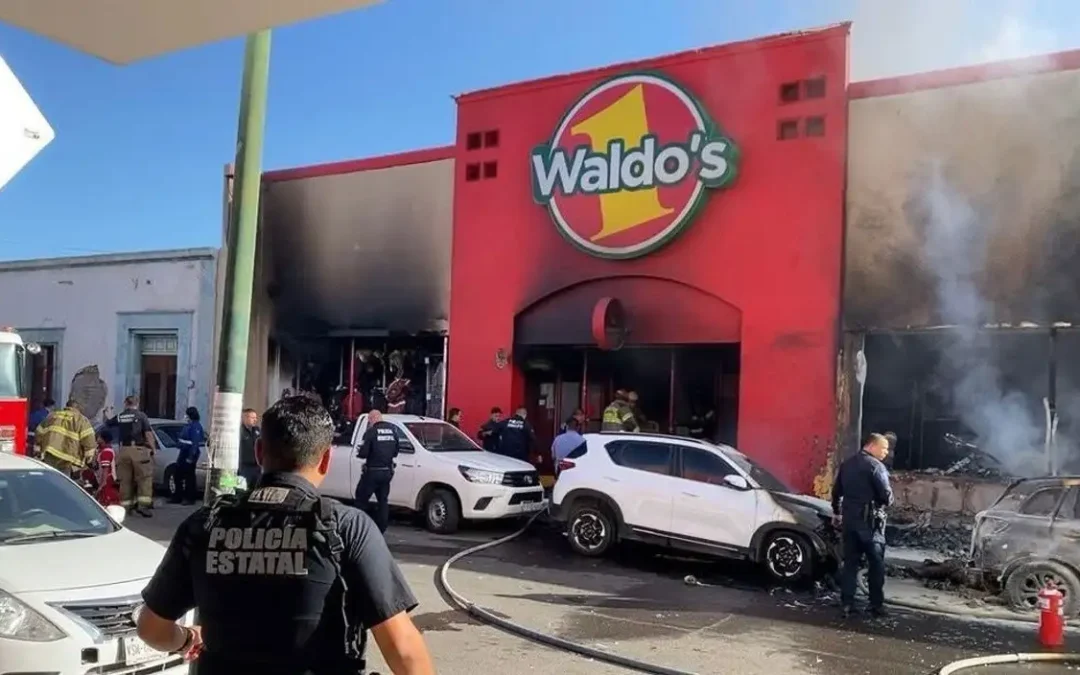 Mueren 23 personas, incluidos cuatro niños, en un incendio tras una explosión en una tienda en México