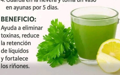 Jugo de perejil
