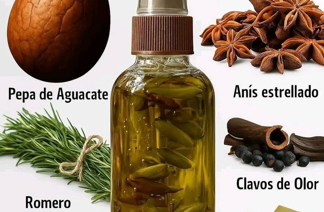 ✨ Receta para el Tónico Capilar Regenerador “Brota Pelo Hasta en las Cejas”