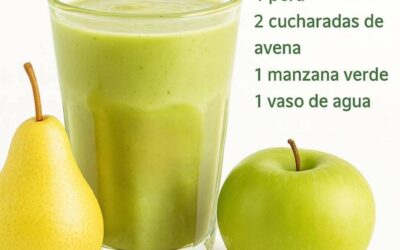 Batido natural para el colesterol alto