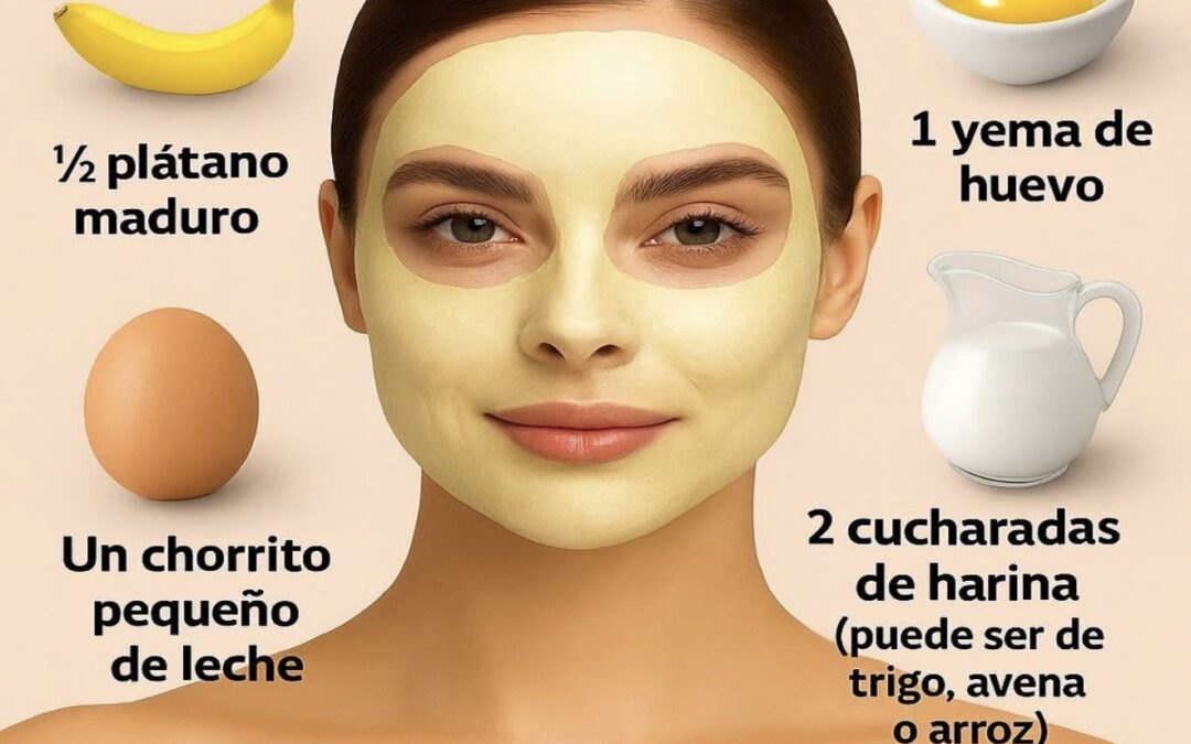 Mascarilla casera para una piel radiante a cualquier edad
