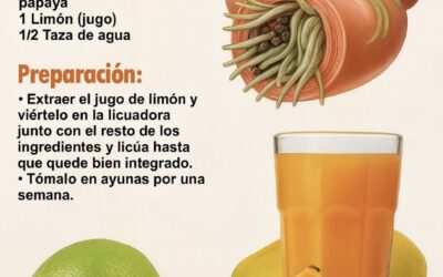 El Jugo Desparasitante Natural que Limpia tu Cuerpo y Recupera tu Vitalidad!