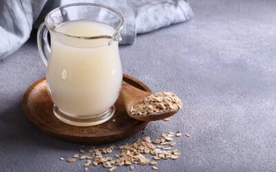 Agua de avena en ayunas: