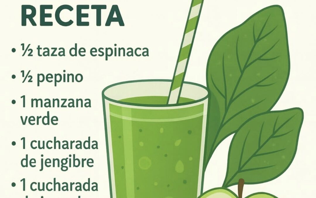 Batido “Seca Panza” para sentirse más ligero