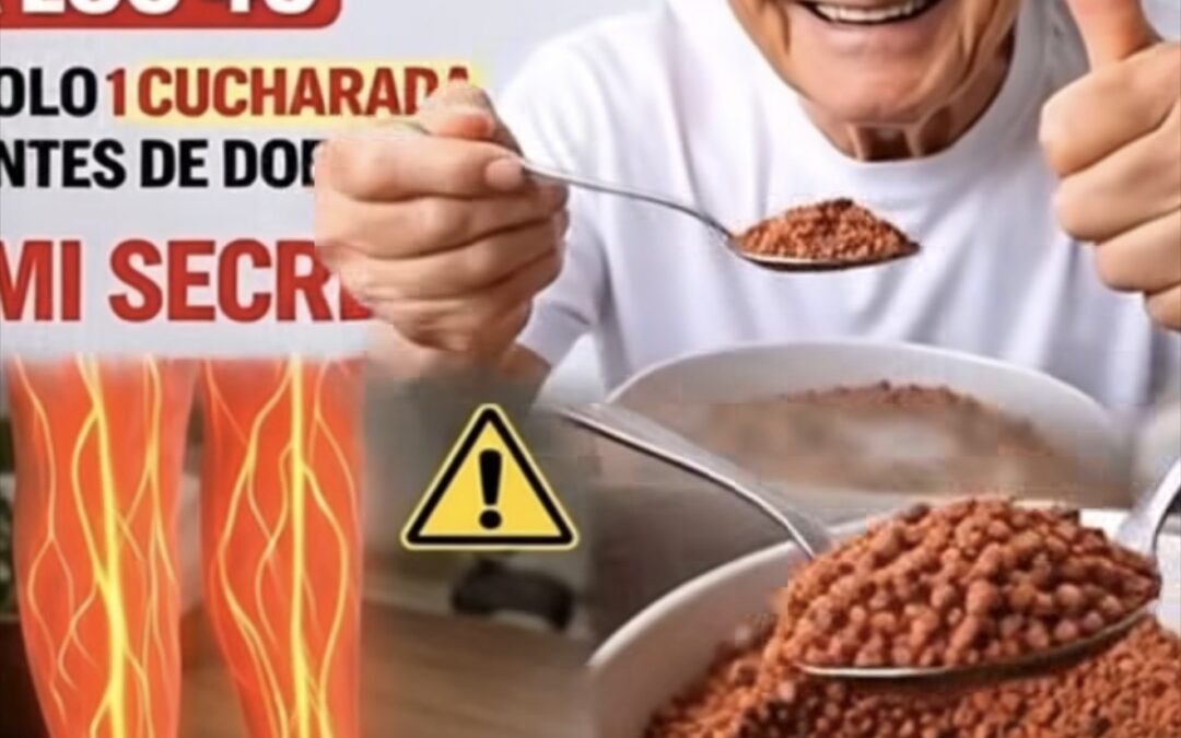 Mejora la Circulación en Piernas y Pies con una Cucharada Antes de Dormir