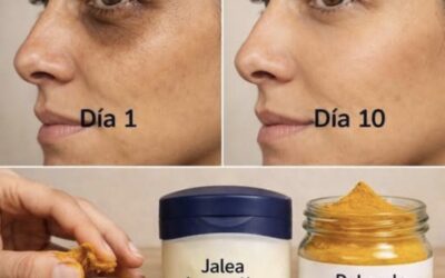 Aclara Ojeras Con Jalea de Petróleo y Cúrcuma