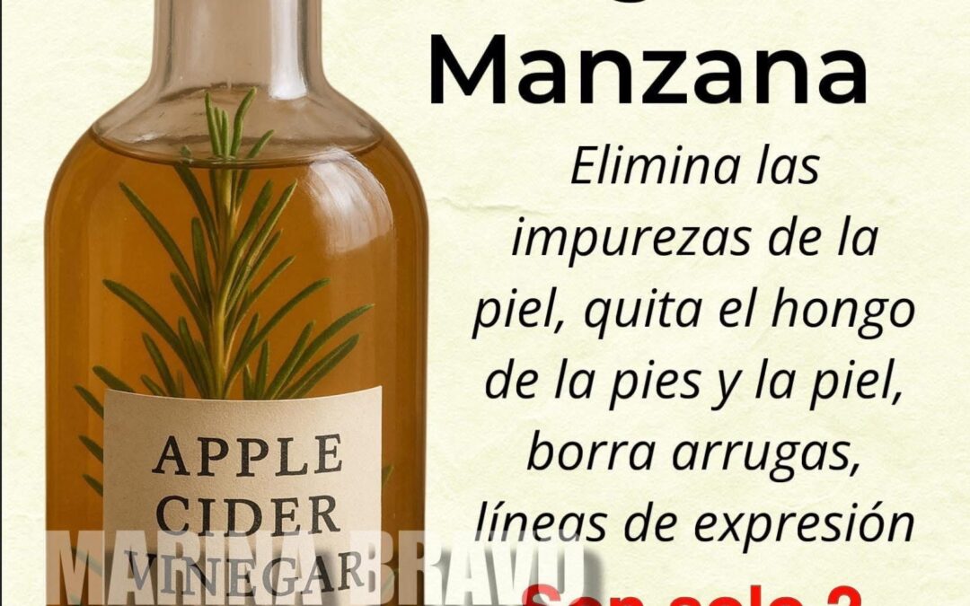 EL VINAGRE TE REJUVENECE