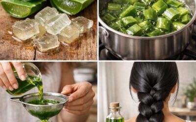 Cómo hacer aceite de sabila para un crecimiento más rápido del cabello y para detener la caída del cabello