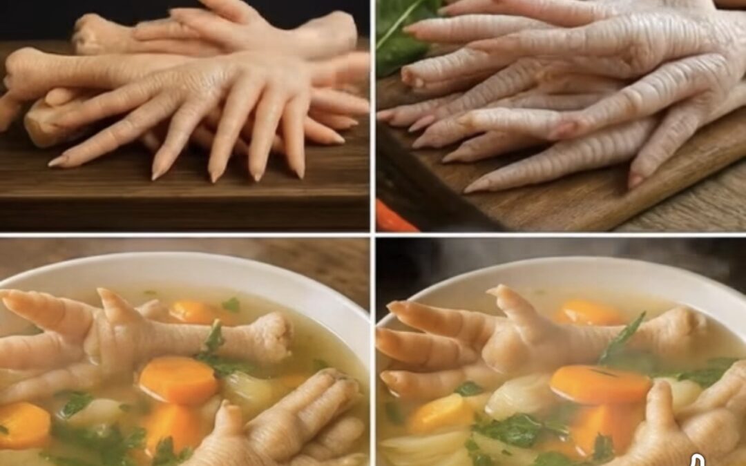 Lo Que Nadie Te Contó Sobre las Patas de Gallina: Un Tesoro de Salud en Tu Mesa»