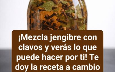 jengibre con clavo de olor: