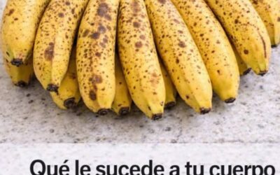 QUE LE PASA A TU CUERPO CUANDO COMES PLATANO ANTES DE DORMIR