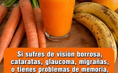 Jugo Natural para Mejorar la Visión y Cuidar tus Ojos